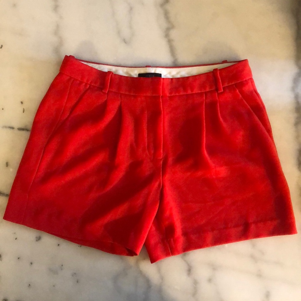 JCrew red shorts